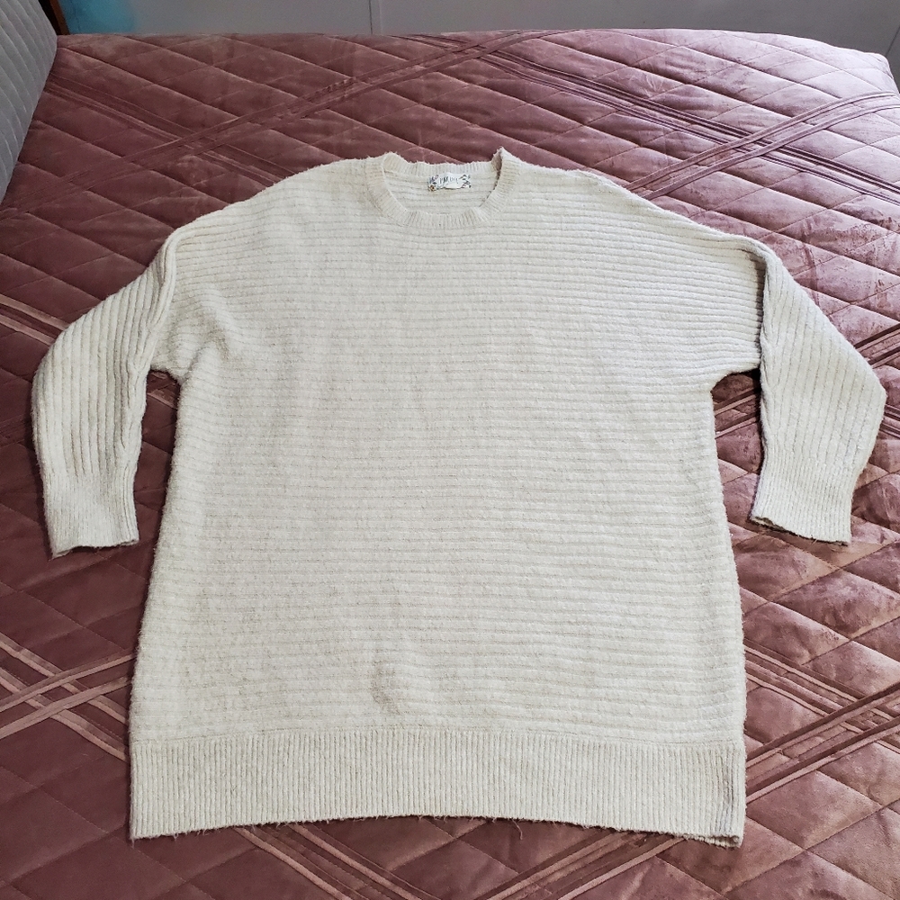 Pink Rose sweater dress XL